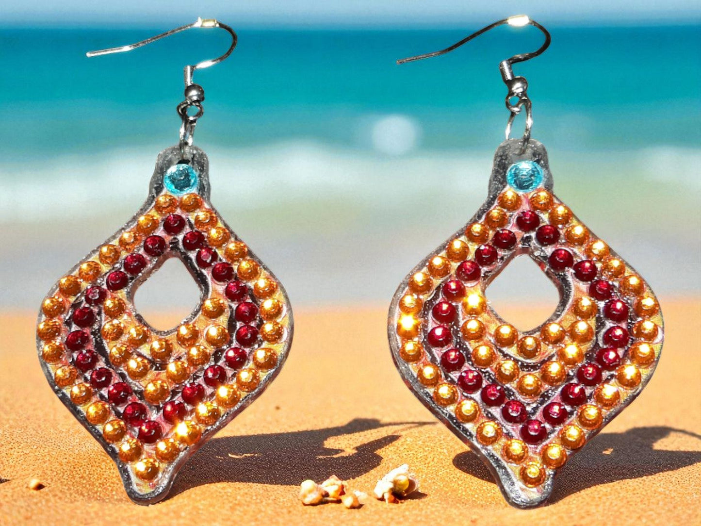 Brown Earrings