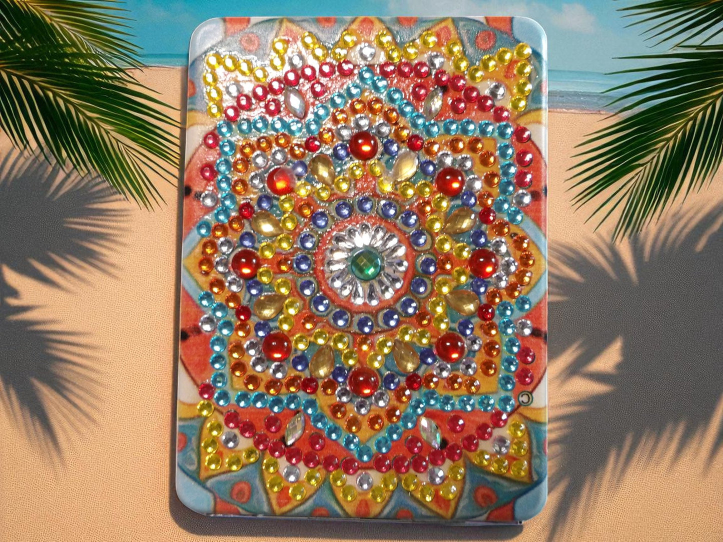Colorful Rectangle Pocket Mirror