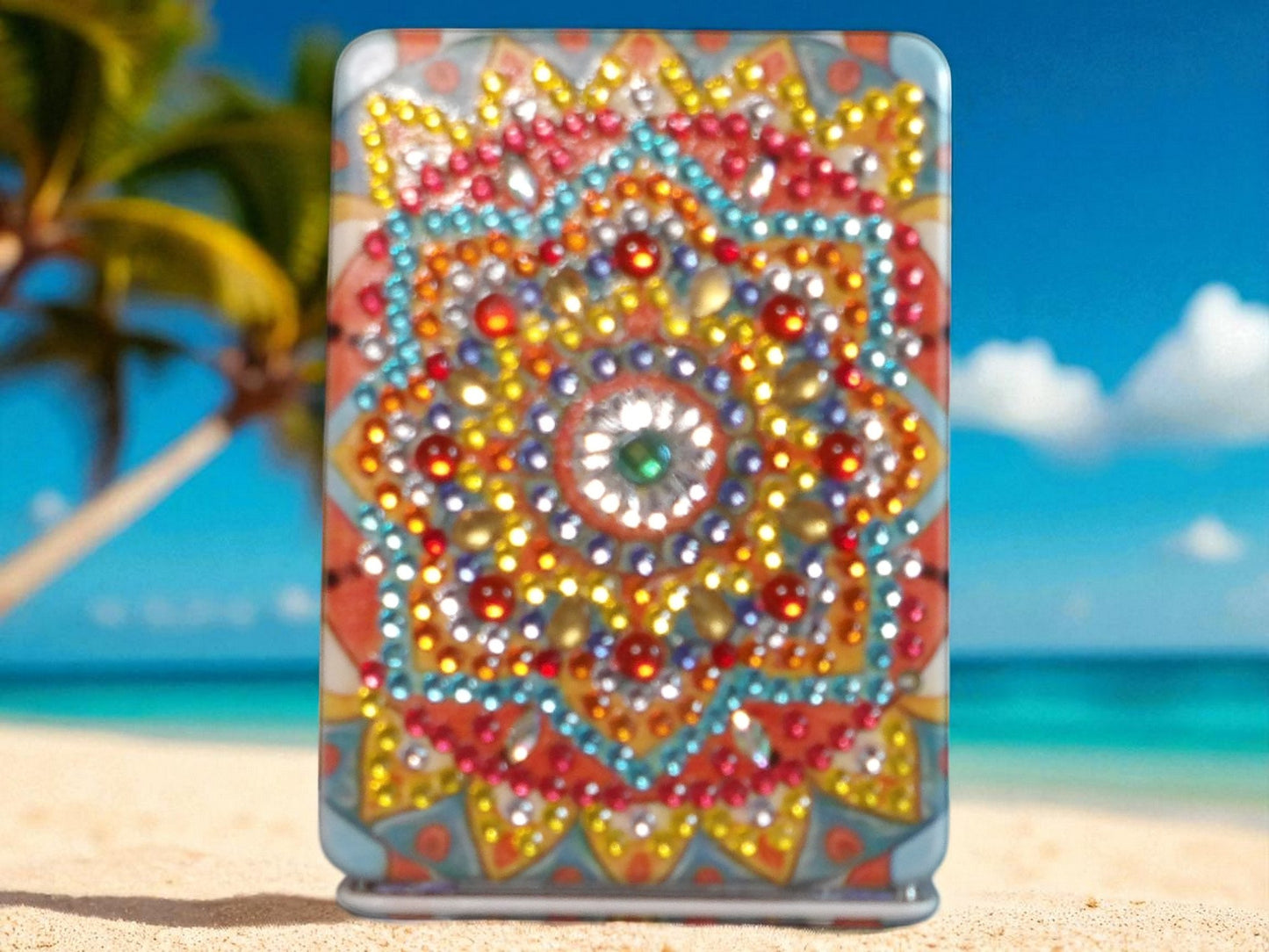 Colorful Rectangle Pocket Mirror