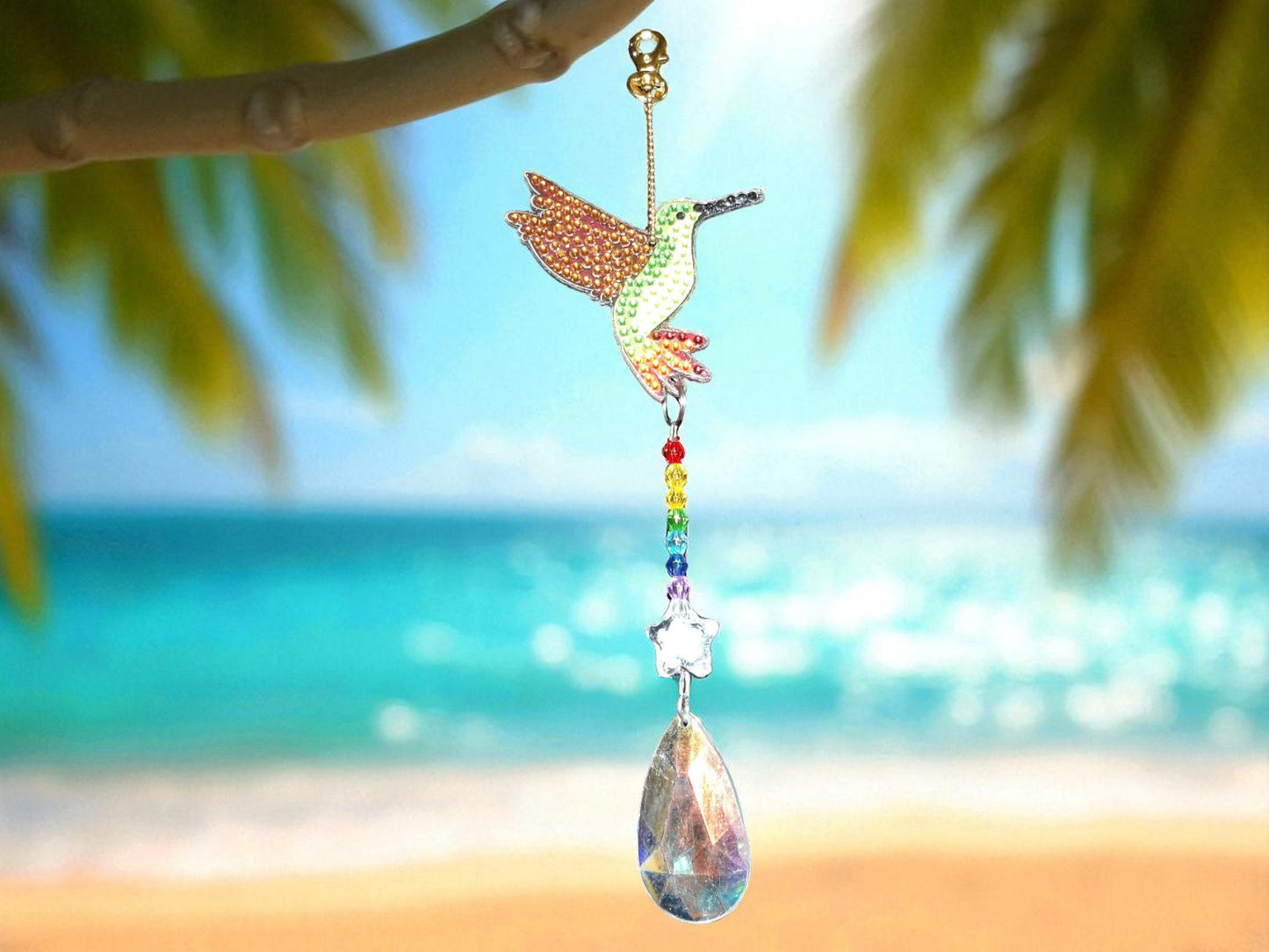 Green Hummingbird Sun/Wind Catcher