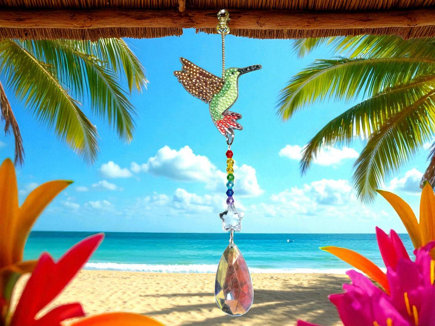 Green Hummingbird Sun/Wind Catcher