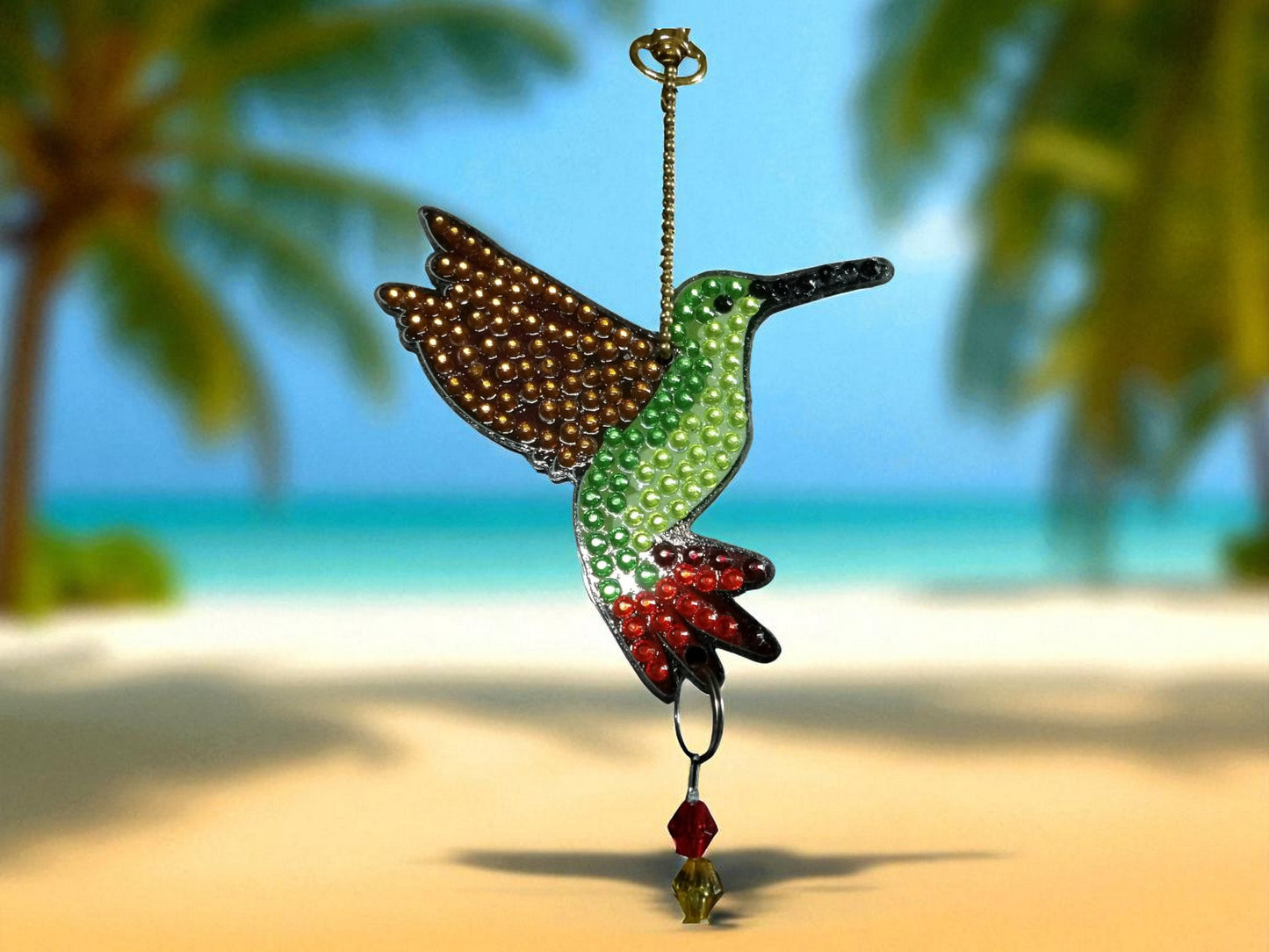 Green Hummingbird Sun/Wind Catcher