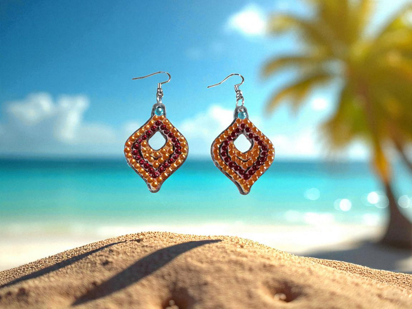 Brown Earrings