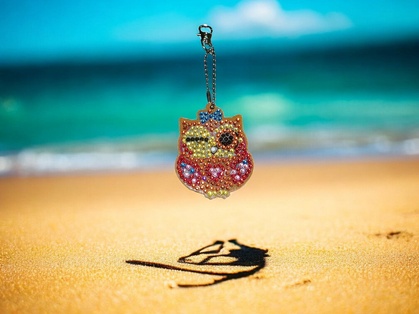 Winking Owl Keychain