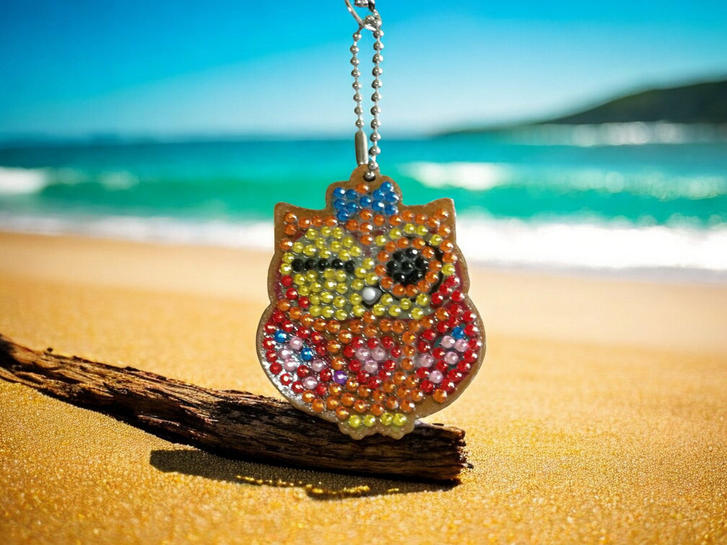 Winking Owl Keychain