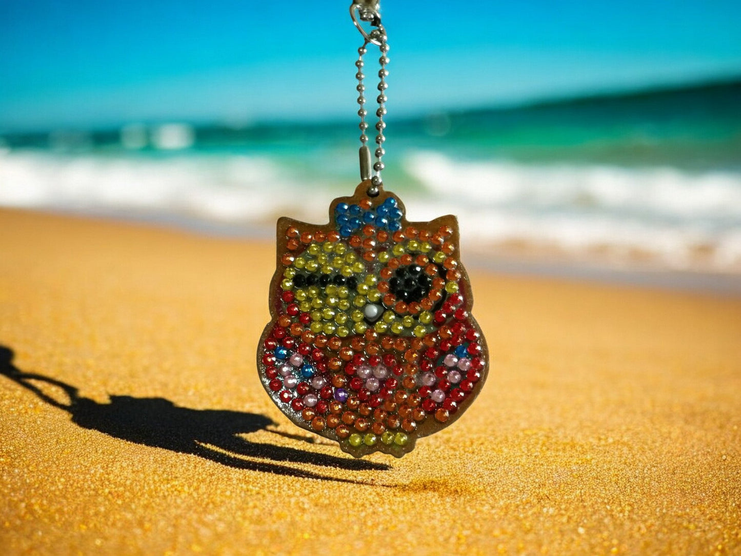 Winking Owl Keychain