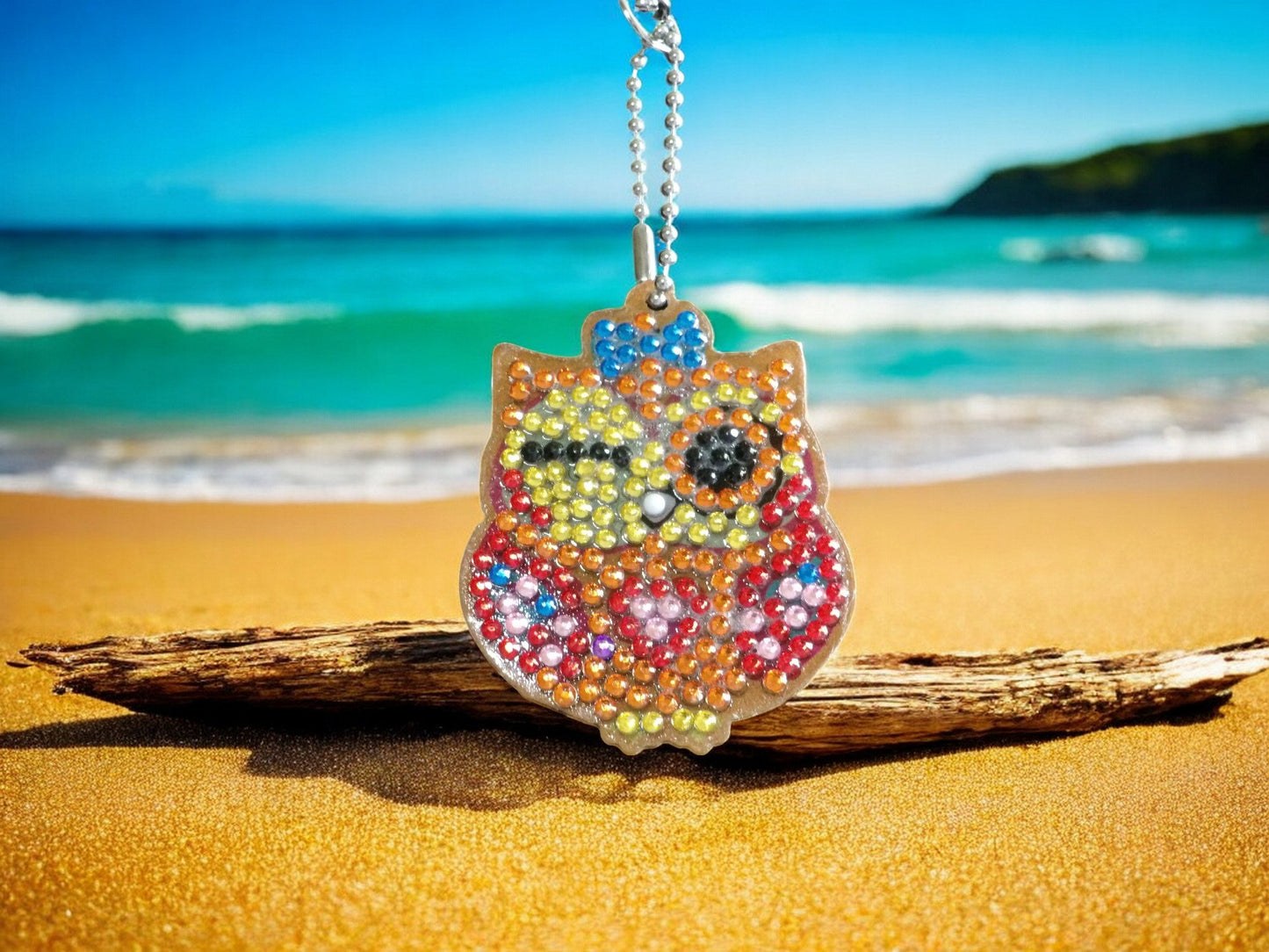 Winking Owl Keychain