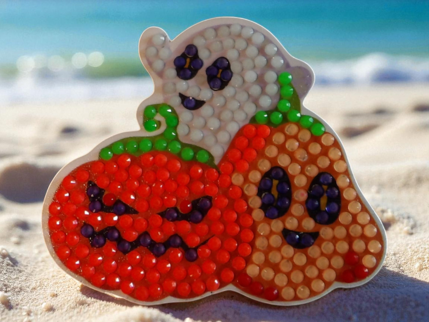 Glow In The Dark Halloween Family Magnet