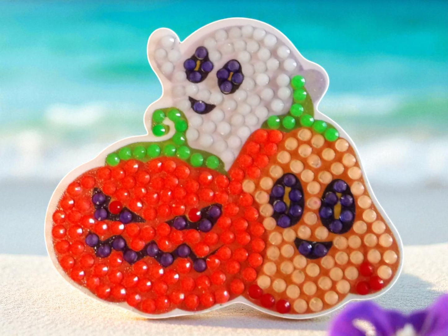 Glow In The Dark Halloween Family Magnet