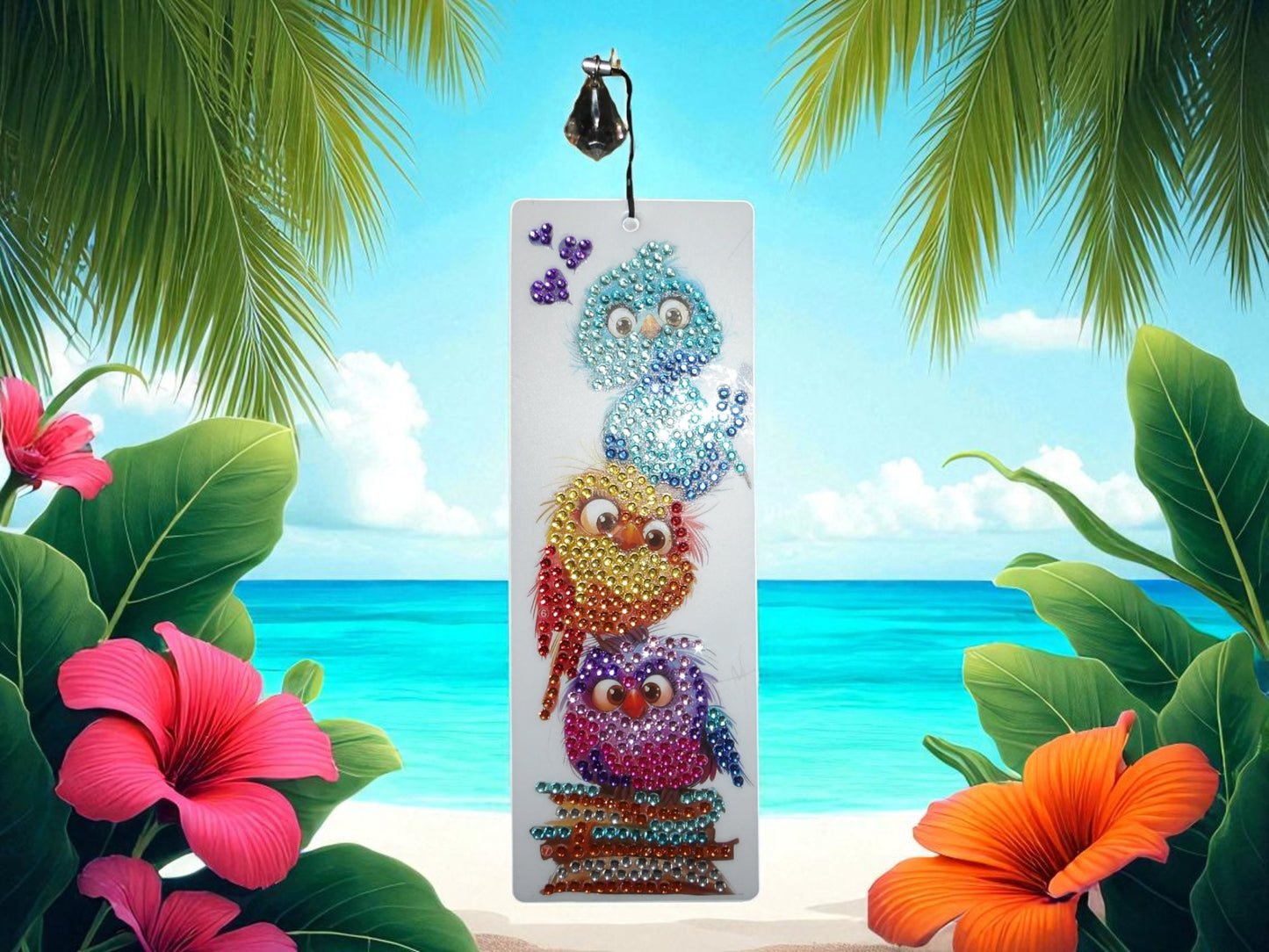 Fun Colorful Birds Bookmark