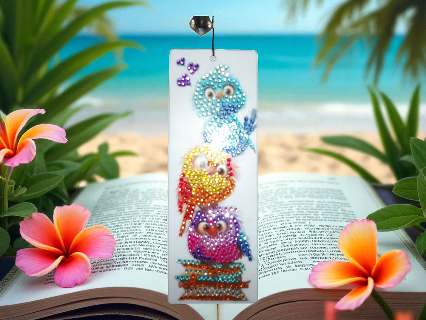 Fun Colorful Birds Bookmark
