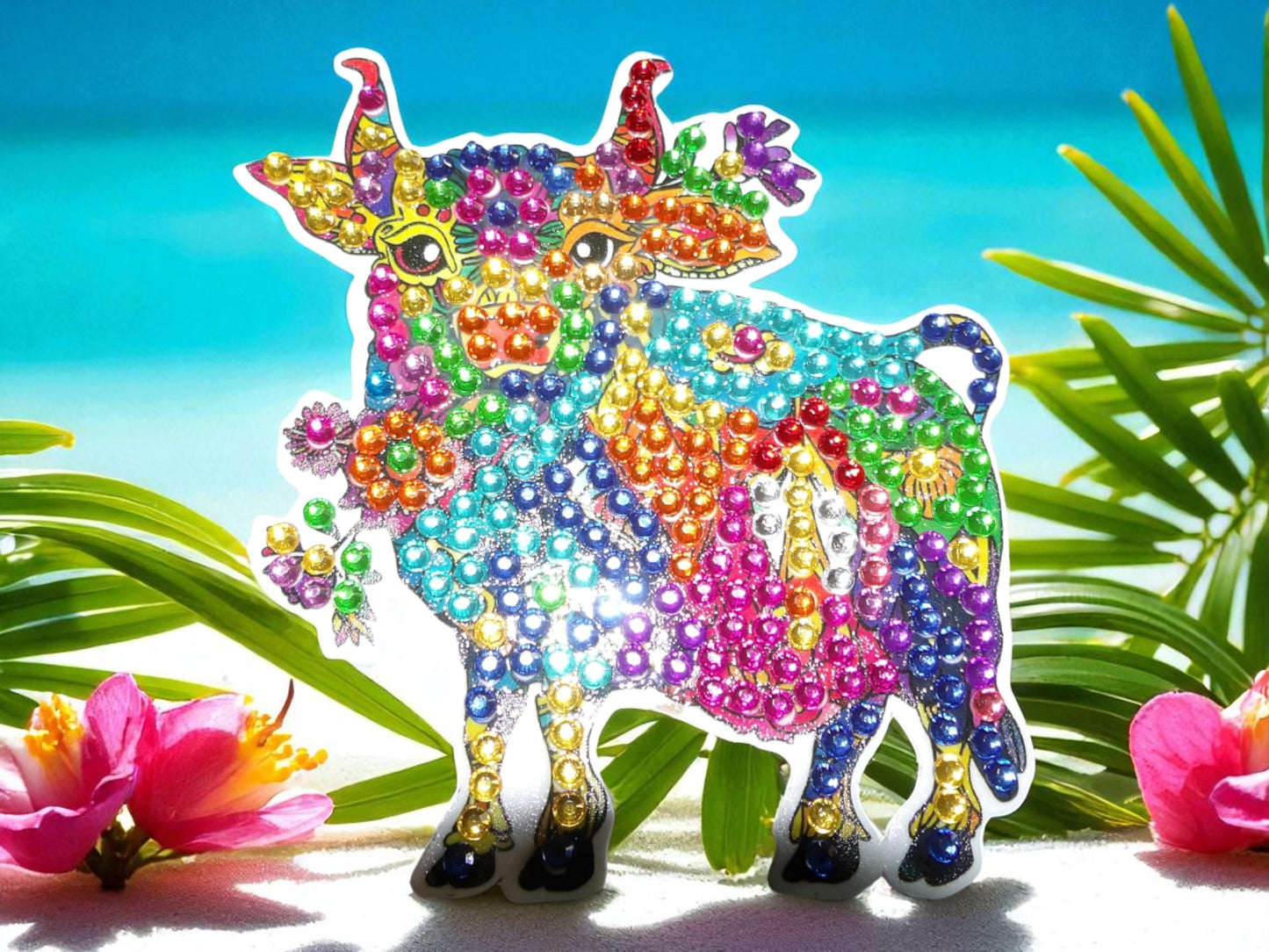 Colorful Bull Magnet