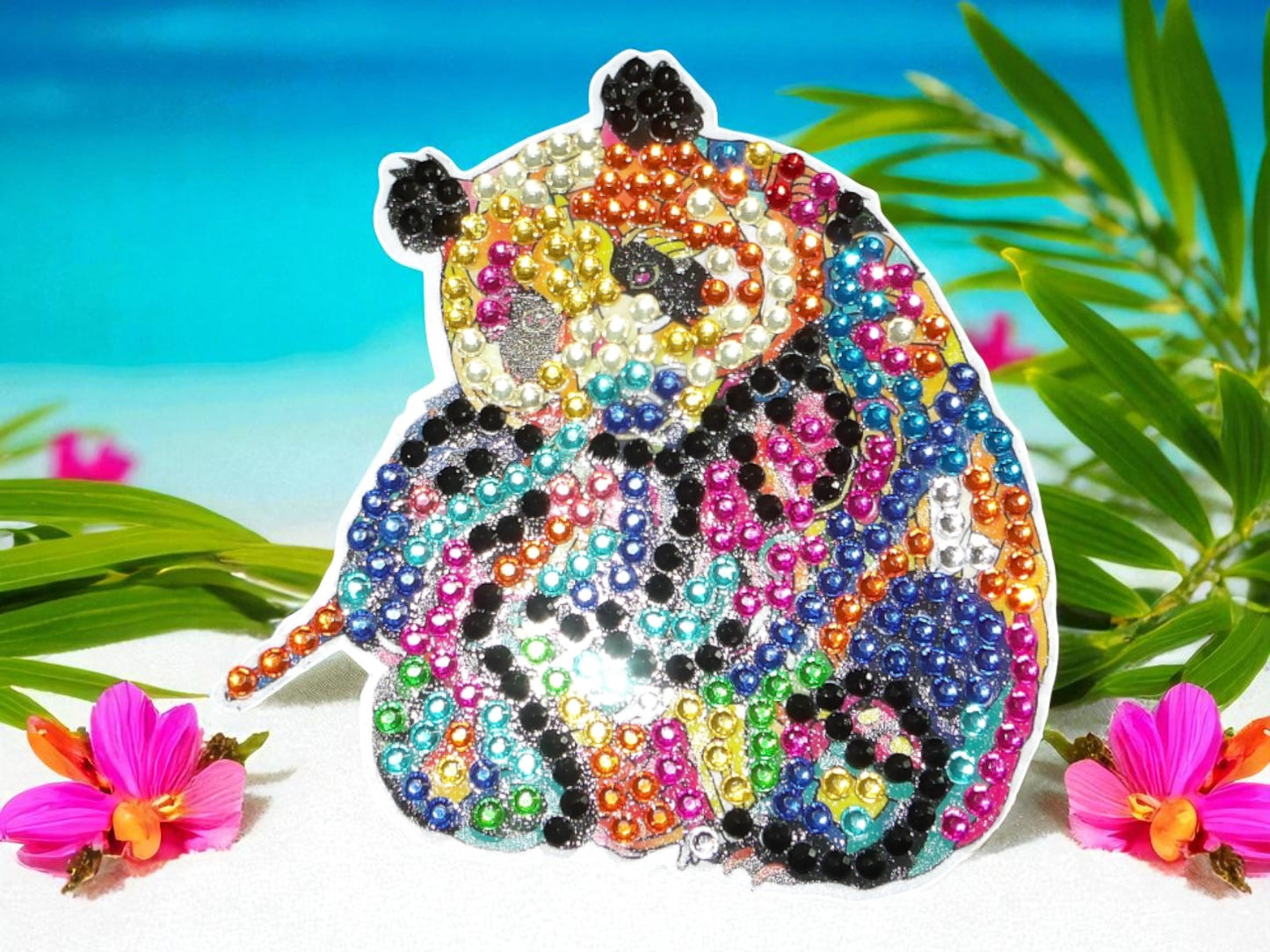 Colorful Panda Magnet