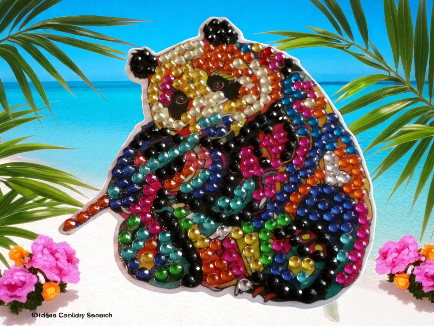Colorful Panda Magnet