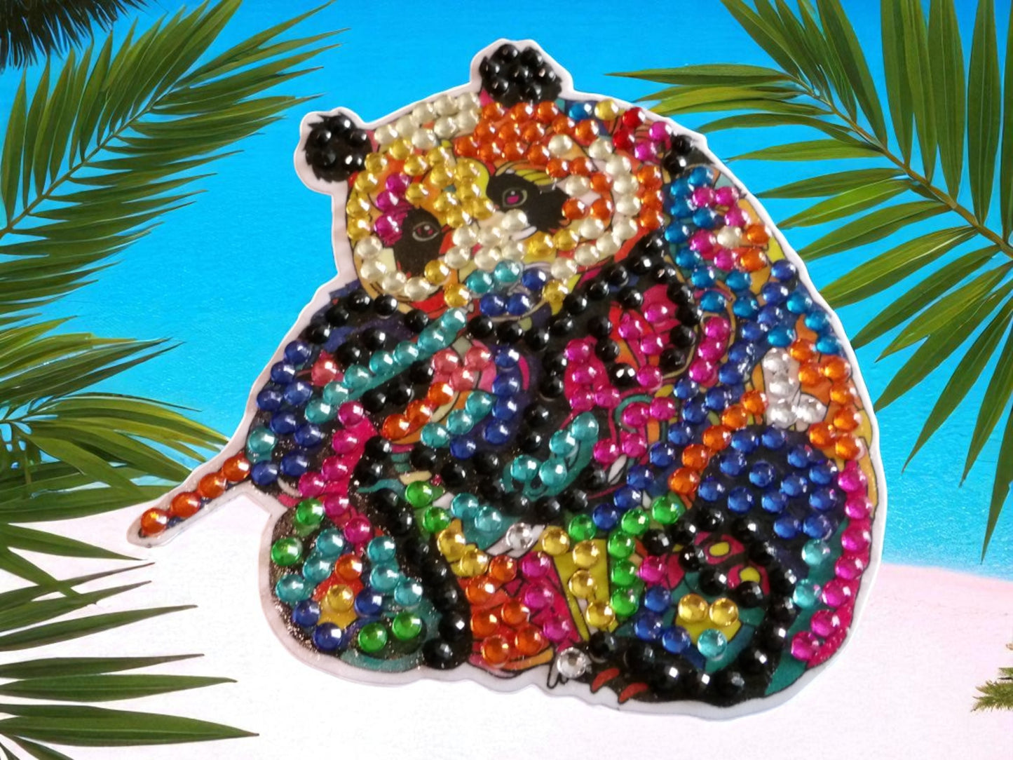Colorful Panda Magnet