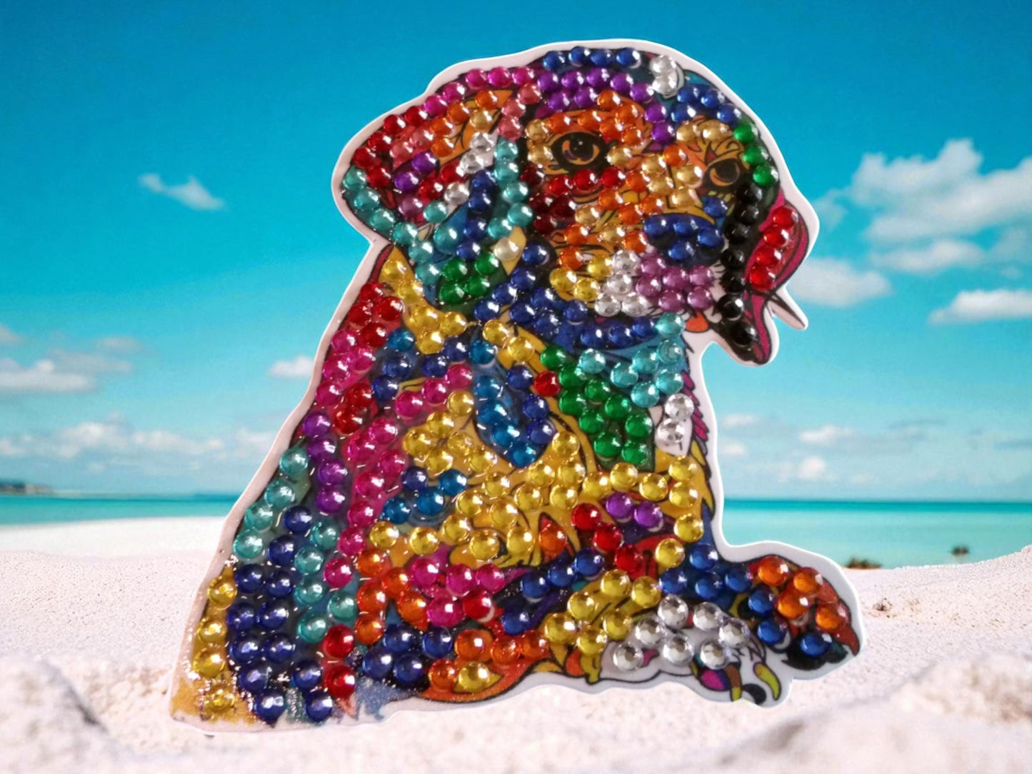 Colorful Dog Magnet