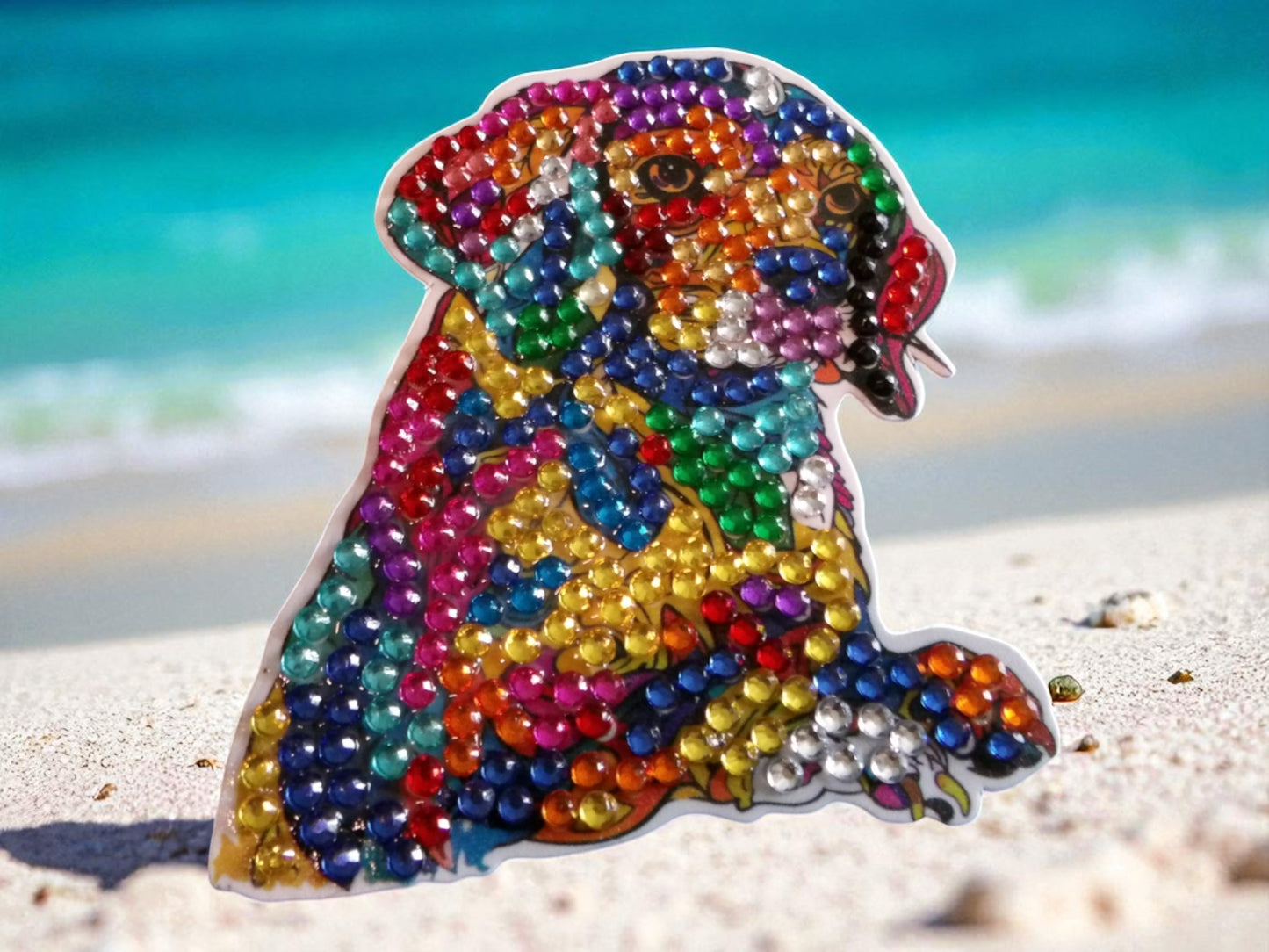 Colorful Dog Magnet