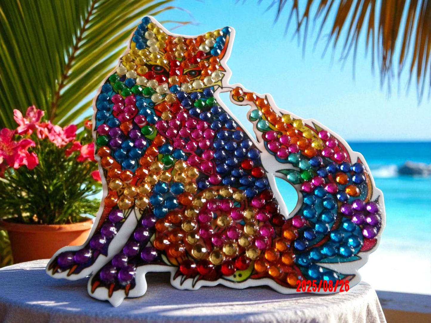 Colorful Fox Magnet