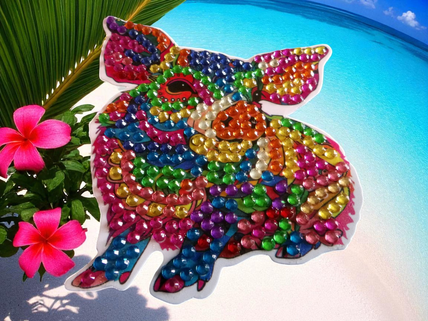 Colorful Pig Magnet
