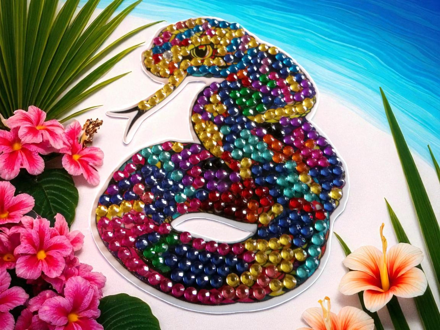 Colorful Snake Magnet
