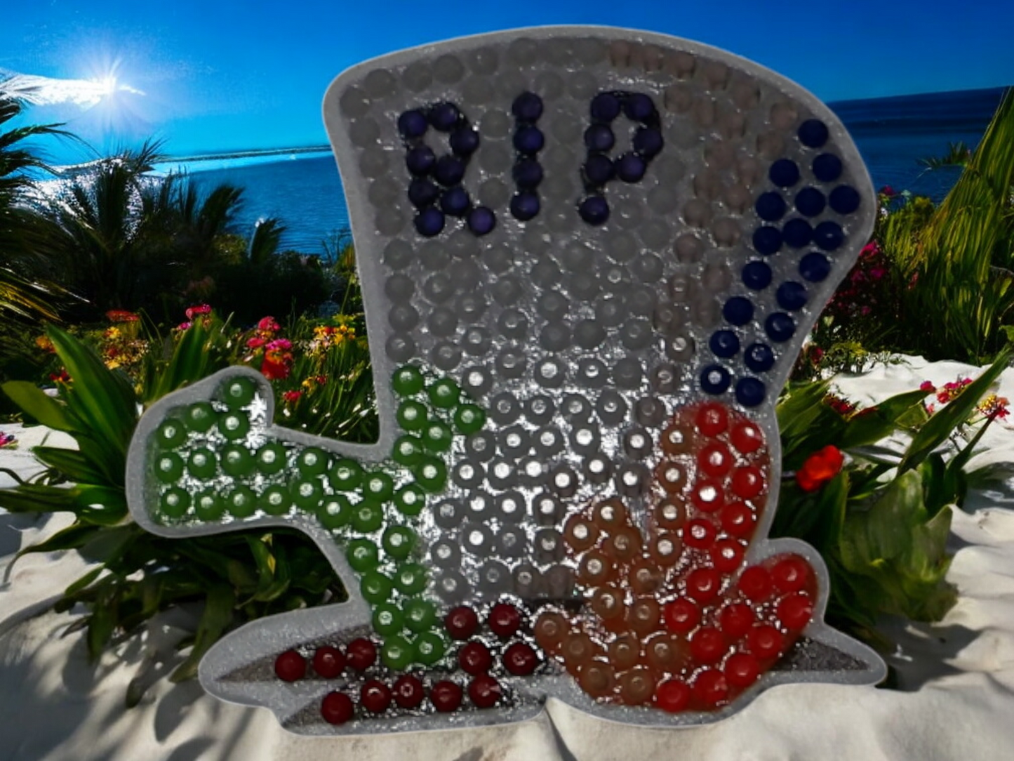 Glow In the Dark RIP Headstone Magnet