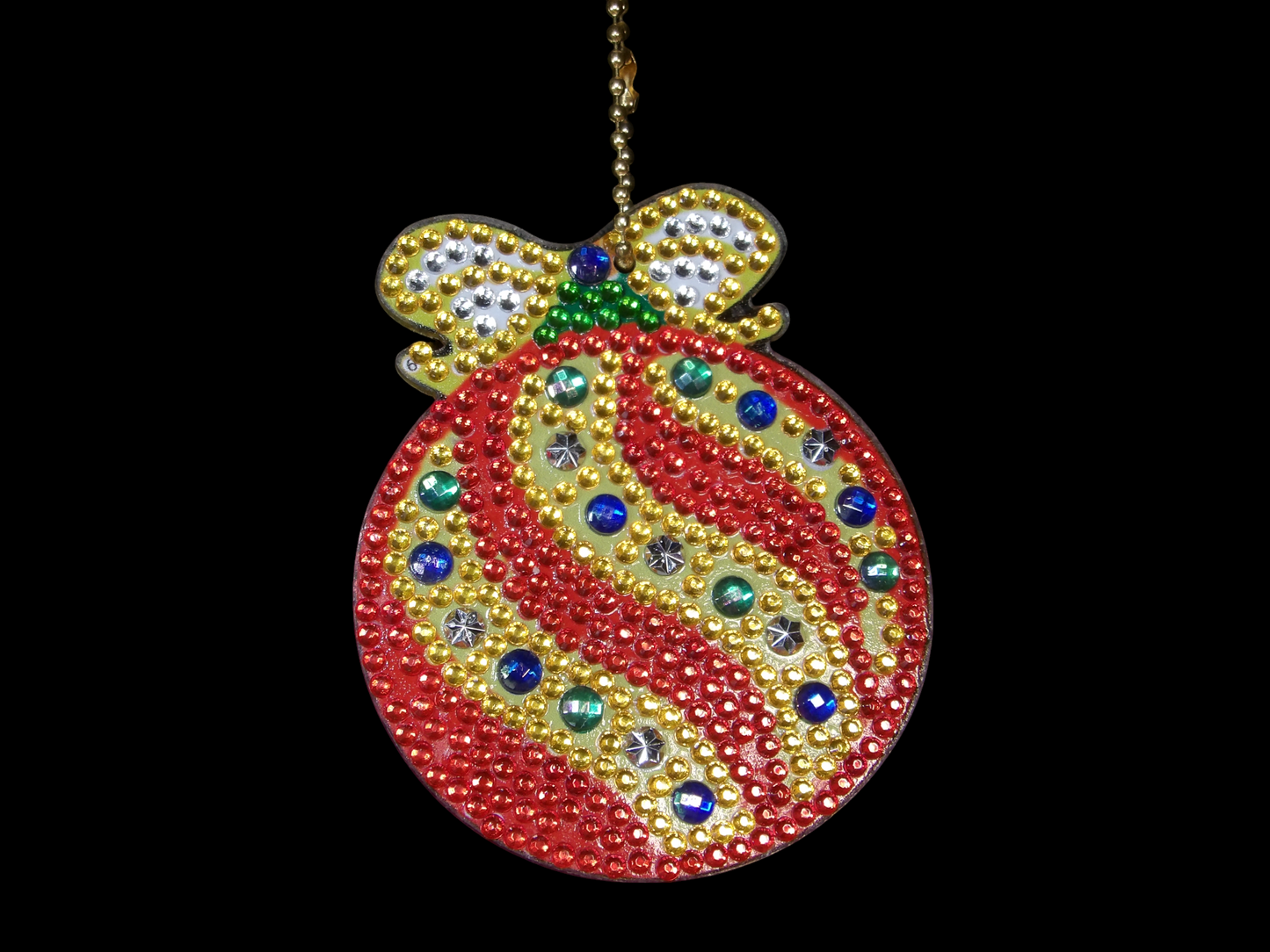 Colorful Tree Bulb Keychain