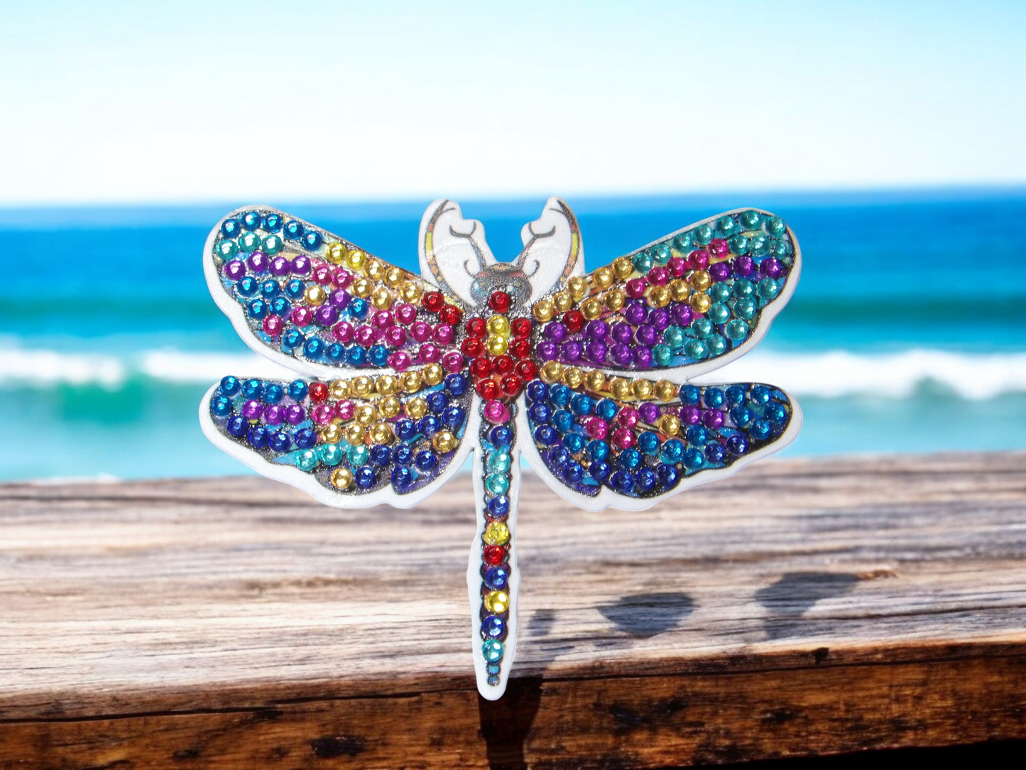 Colorful Dragonfly Magnet