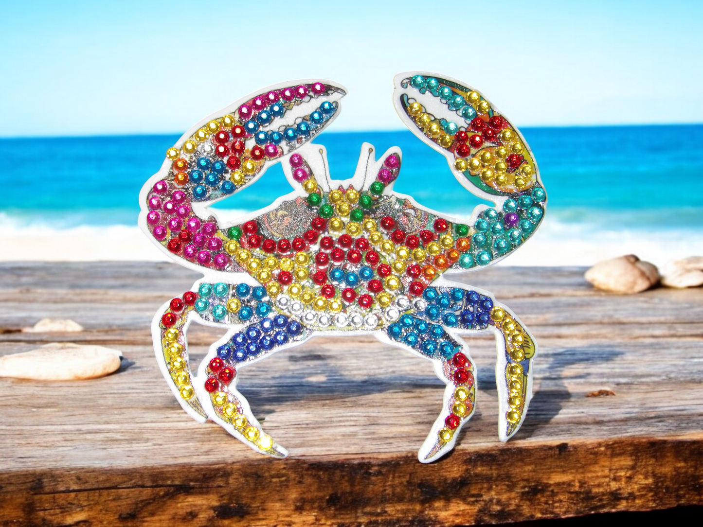 Colorful Crab Magnet