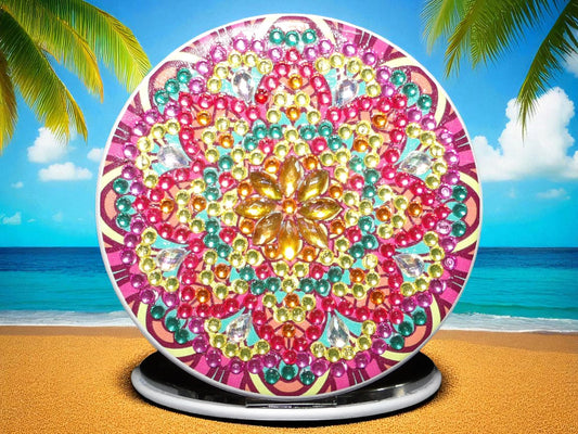 Bright Round Pocket Mirror