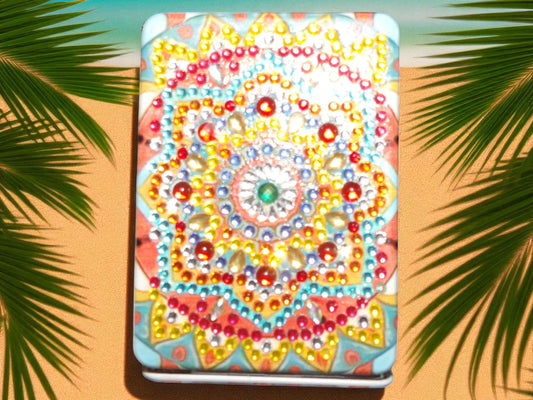 Colorful Rectangle Pocket Mirror