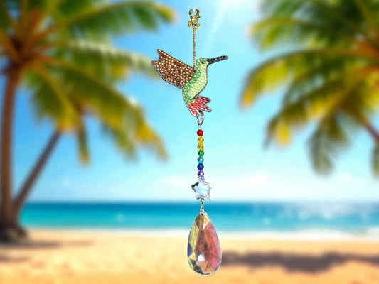 Green Hummingbird Sun/Wind Catcher
