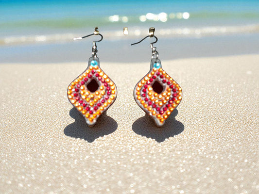 Brown Earrings