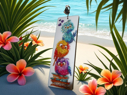 Fun Colorful Birds Bookmark