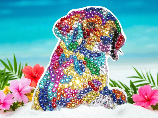 Colorful Dog Magnet