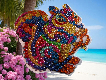 Colorful Squirrel Magnet