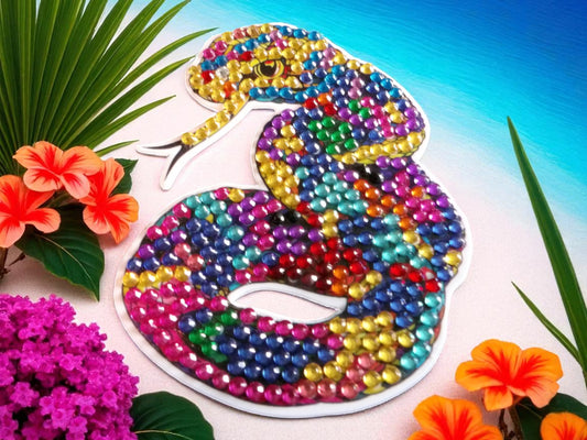 Colorful Snake Magnet