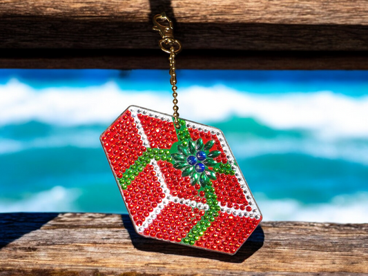 Big Present Keychain