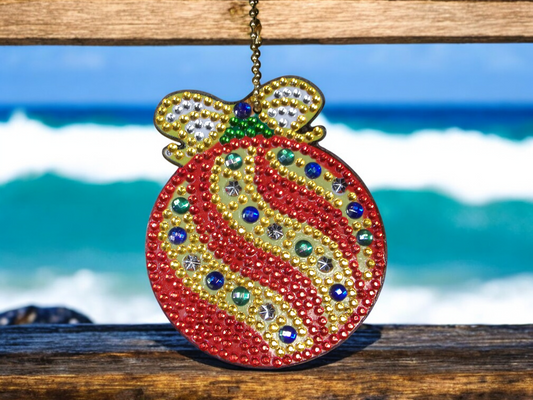 Colorful Tree Bulb Keychain