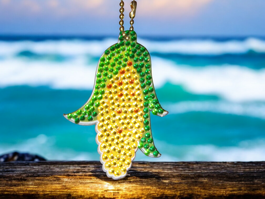 Corn on the Cob Keychain