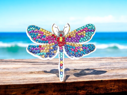 Colorful Dragonfly Magnet