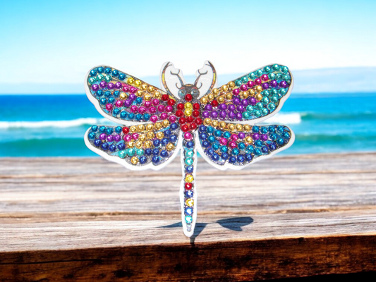 Colorful Dragonfly Magnet