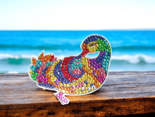 Colorful Duck Magnet