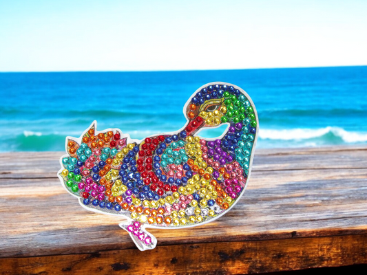 Colorful Duck Magnet