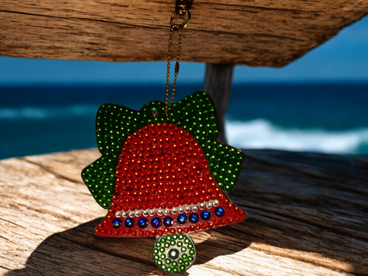 Red Bell Keychain