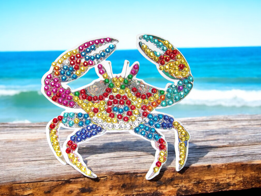 Colorful Crab Magnet