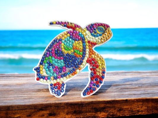 Lively Turtle Magnet