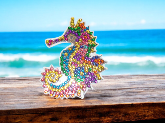 Colorful Seahorse Magnet