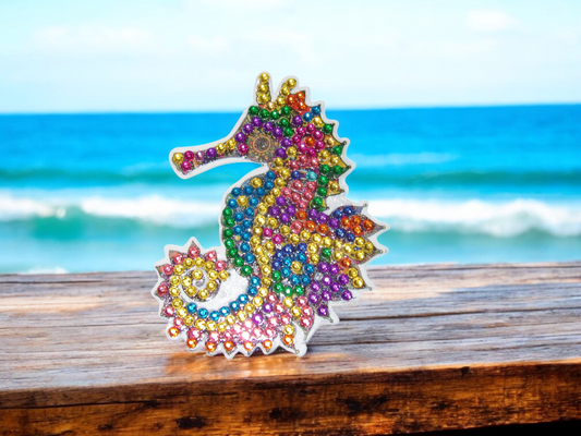 Colorful Seahorse Magnet